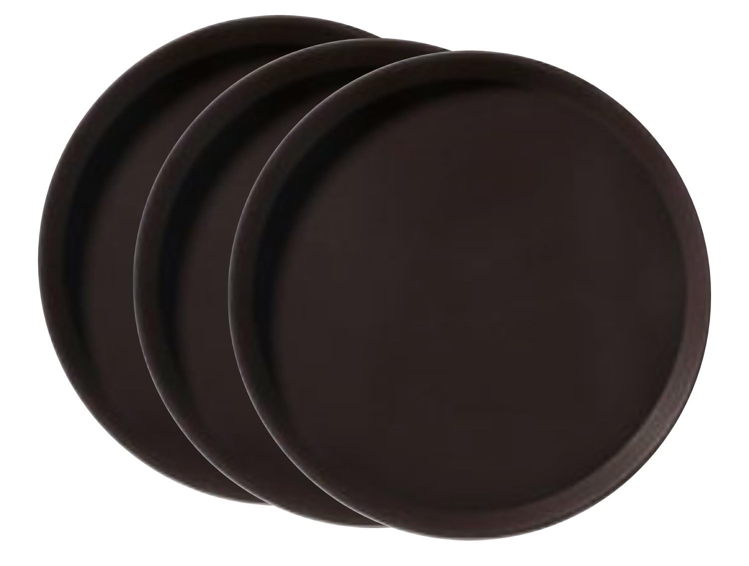 Waiter Trays, Serving Trays, Set of 3, Available Sizes, Non-Slip, Dark Brown, Round, for Restaurants, Hotels, and Cafes, Highly Durable, Stylish, Easy
Waiter Trays, Serving Trays, Set of 3, Available Sizes, Non-Slip, Dark Brown, Round, for Restaurants, Hotels, and Cafes, Highly Durable, Stylish, Easy