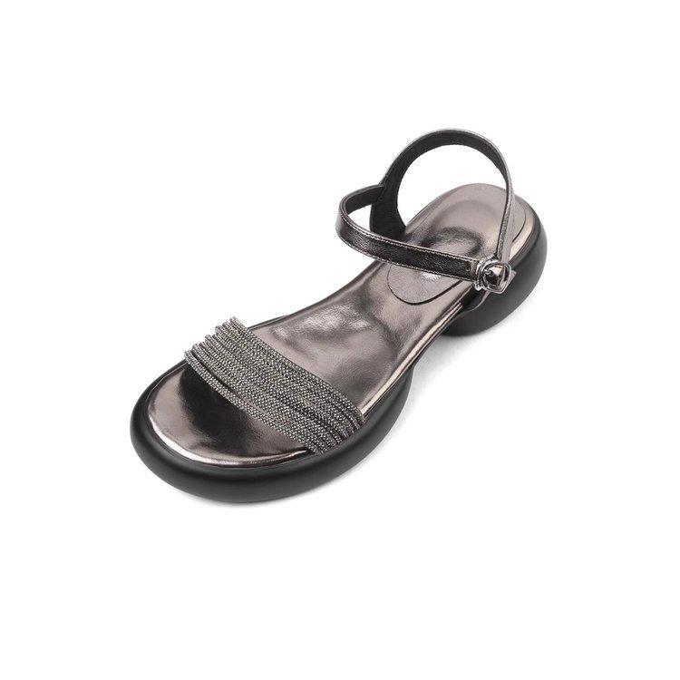 Stepping on shit sandals women s 2025 summer new versatile rhinestone open-toe temperament thick heel thick sole mother muffin sandals 40
Stepping on shit sandals women s 2025 summer new versatile rhinestone open-toe temperament thick heel thick sole mother muffin sandals 40