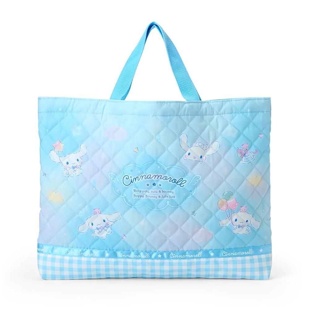 Sanrio Quilting Lesson Bag Cinnamoroll Children s Handbag with Loop and Name Space 113778
Sanrio Quilting Lesson Bag Cinnamoroll Children s Handbag with Loop and Name Space 113778