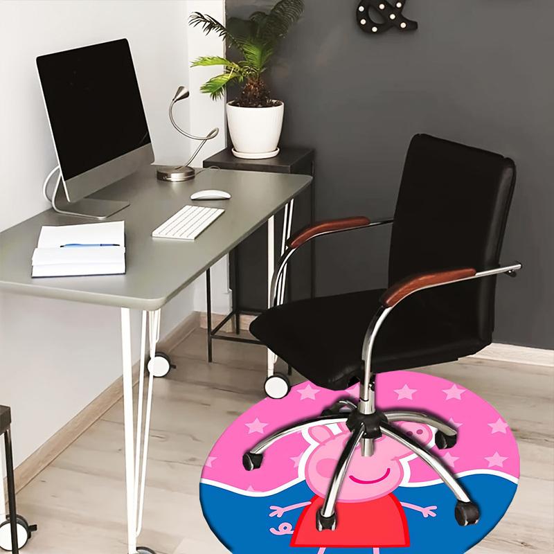 1pc Peppa Pig Round carpet, Made of Polyester,Perfect for Decorating Office Chairs, Living Rooms,fplt165 80cm by 80cm
1pc Peppa Pig Round carpet, Made of Polyester,Perfect for Decorating Office Chairs, Living Rooms,fplt165 80cm by 80cm