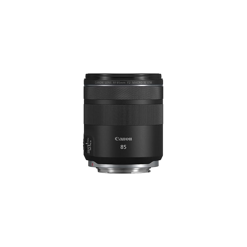Canon single focus lens RF85mm F2 MACRO IS STM Full size compatible RF852MISSTM 
Canon single focus lens RF85mm F2 MACRO IS STM Full size compatible RF852MISSTM
