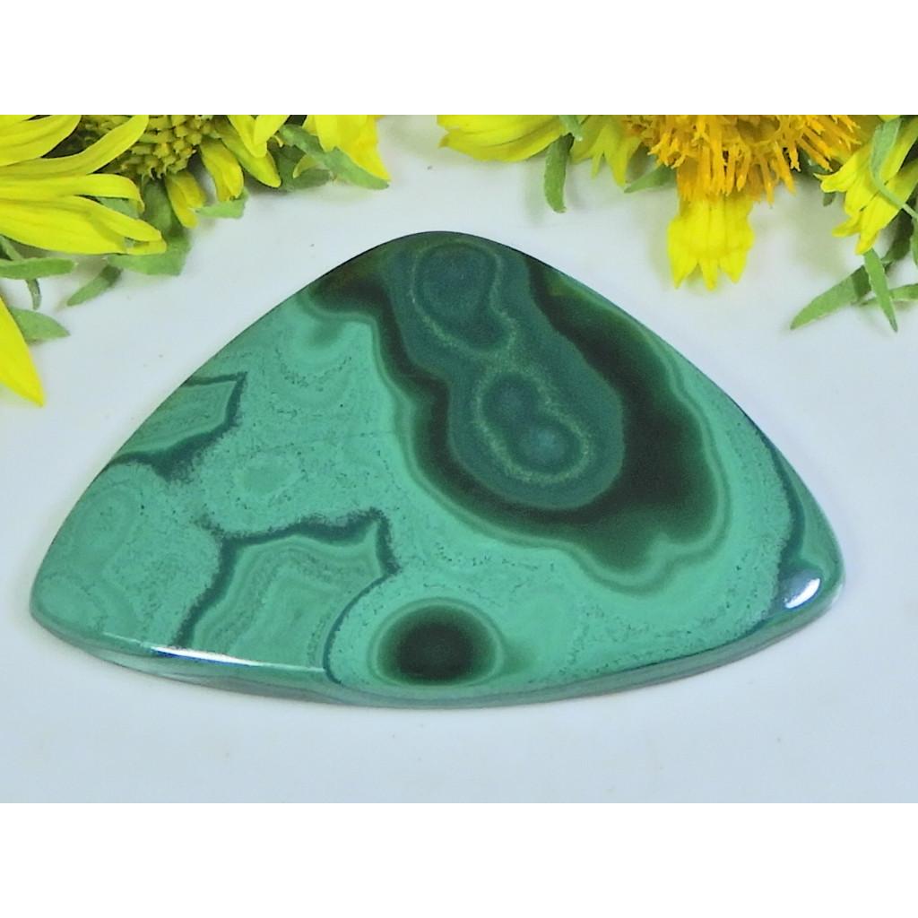 AA++ Natural Green Malachite Fancy Cabochon Loose Gemstone 31X46X04MM 68Cts. D-29
AA++ Natural Green Malachite Fancy Cabochon Loose Gemstone 31X46X04MM 68Cts. D-29