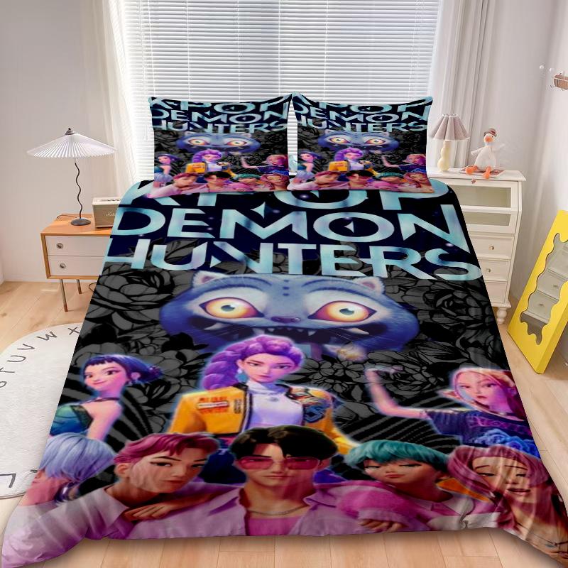 Saja Boys 3pcs Duvet Cover Set K-pop D-Demon H-Hunters Bedding Set Comforter Cover Teens Kids Gifts Bedroom Decor AU Single140x210cm
Saja Boys 3pcs Duvet Cover Set K-pop D-Demon H-Hunters Bedding Set Comforter Cover Teens Kids Gifts Bedroom Decor AU Single140x210cm