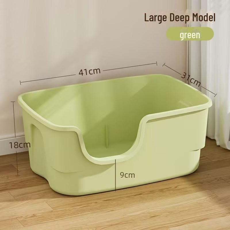 Большой кошачий туалет Green Giant с защитой от брызг, открытого и полузакрытого типа для котят. Includes Cat Litter Scoop
Большой кошачий туалет Green Giant с защитой от брызг, открытого и полузакрытого типа для котят. Includes Cat Litter Scoop
