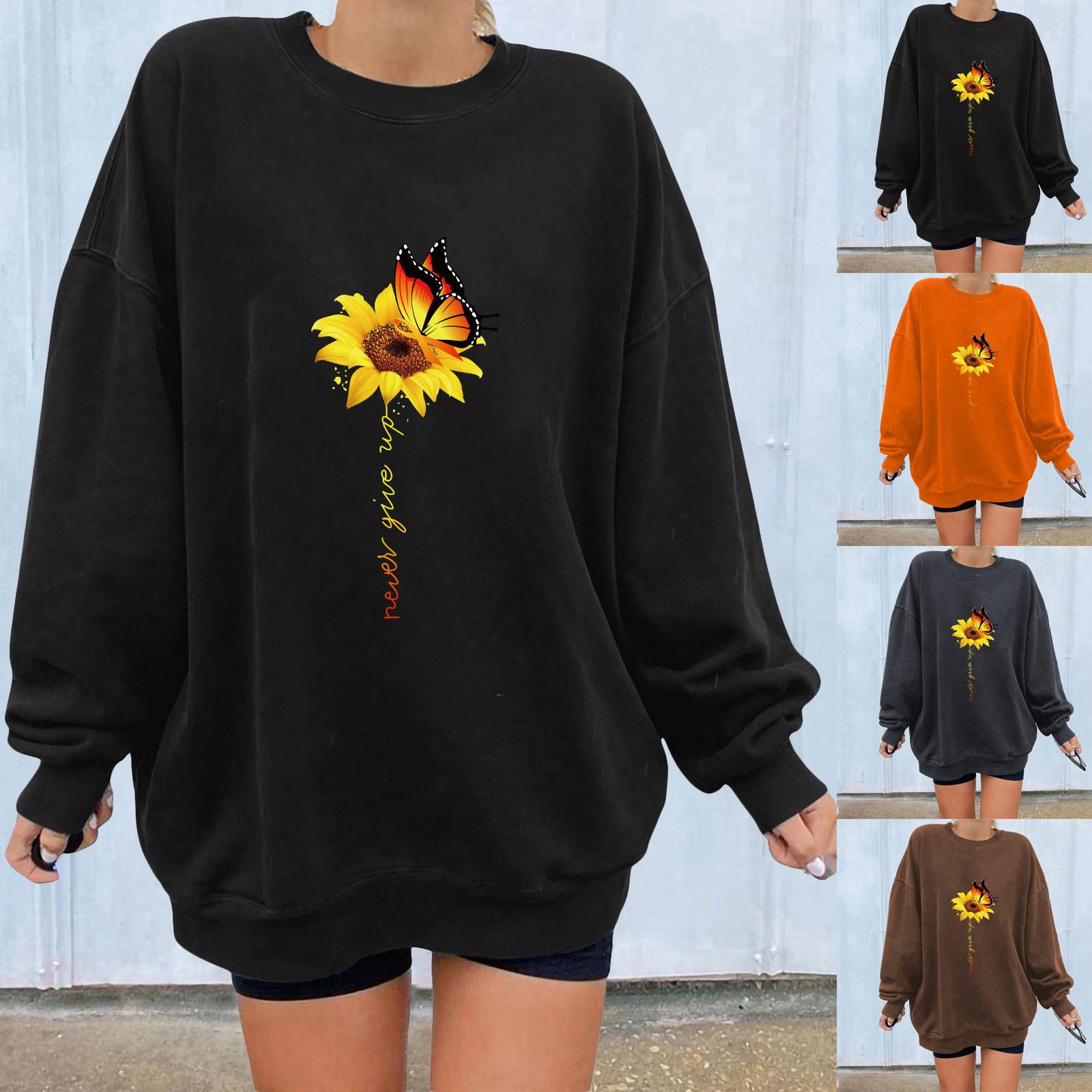 Модная женская повседневная толстовка с длинным рукавом и принтом, пуловер, блузка, топы
Модная женская повседневная толстовка с длинным рукавом и принтом, пуловер, блузка, топы