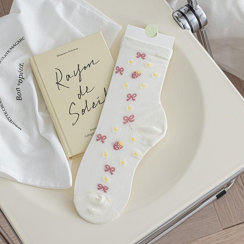 New Cotton Checkerboard Diamond Bear Mid-Tube Socks - Spring/Autumn College Style for Ladies One Size
New Cotton Checkerboard Diamond Bear Mid-Tube Socks - Spring/Autumn College Style for Ladies One Size