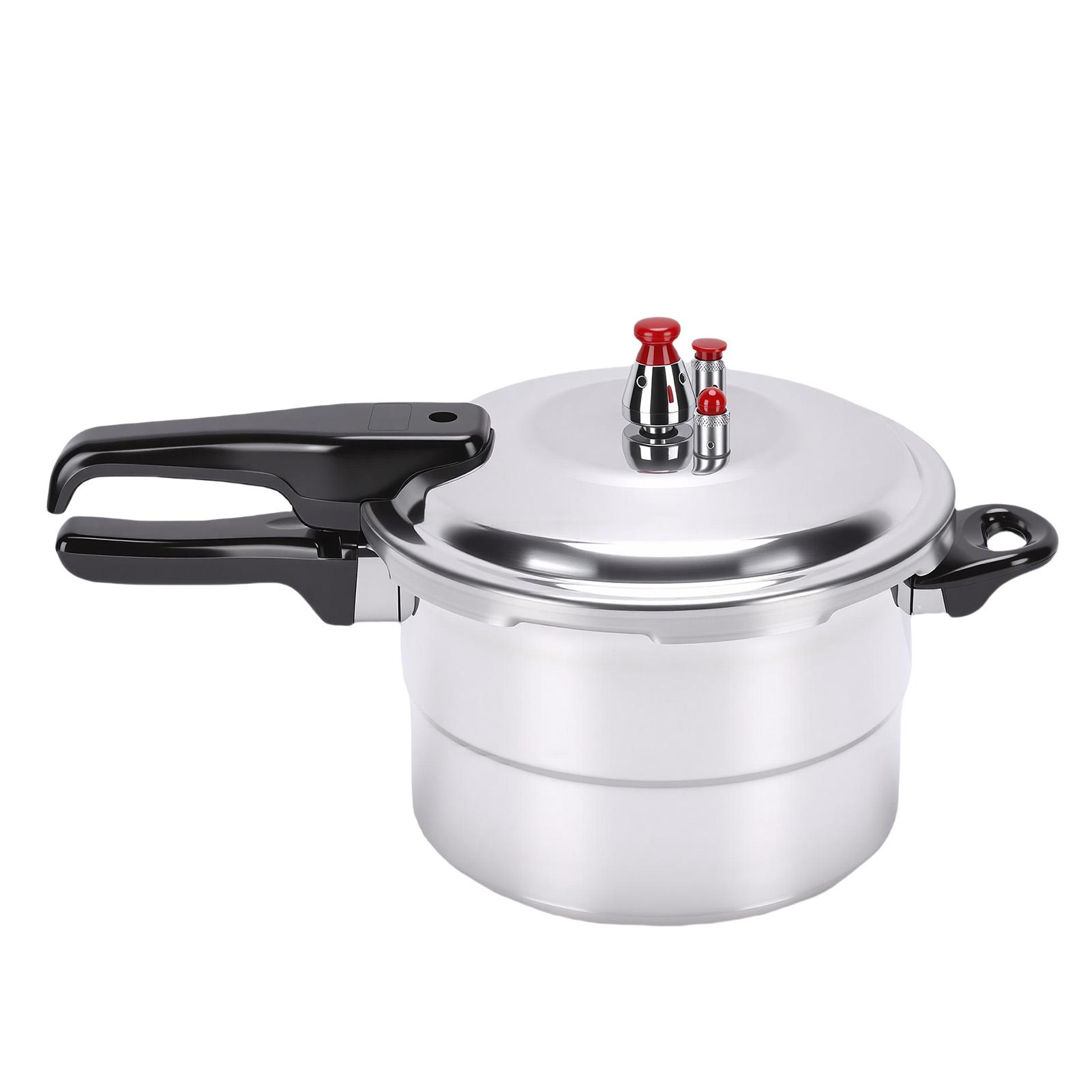 4L Aluminum Alloy Pressure Cooker Large Capacity Home Hotel Pressure Pot for Gas Stove Induction Cooker
4L Aluminum Alloy Pressure Cooker Large Capacity Home Hotel Pressure Pot for Gas Stove Induction Cooker