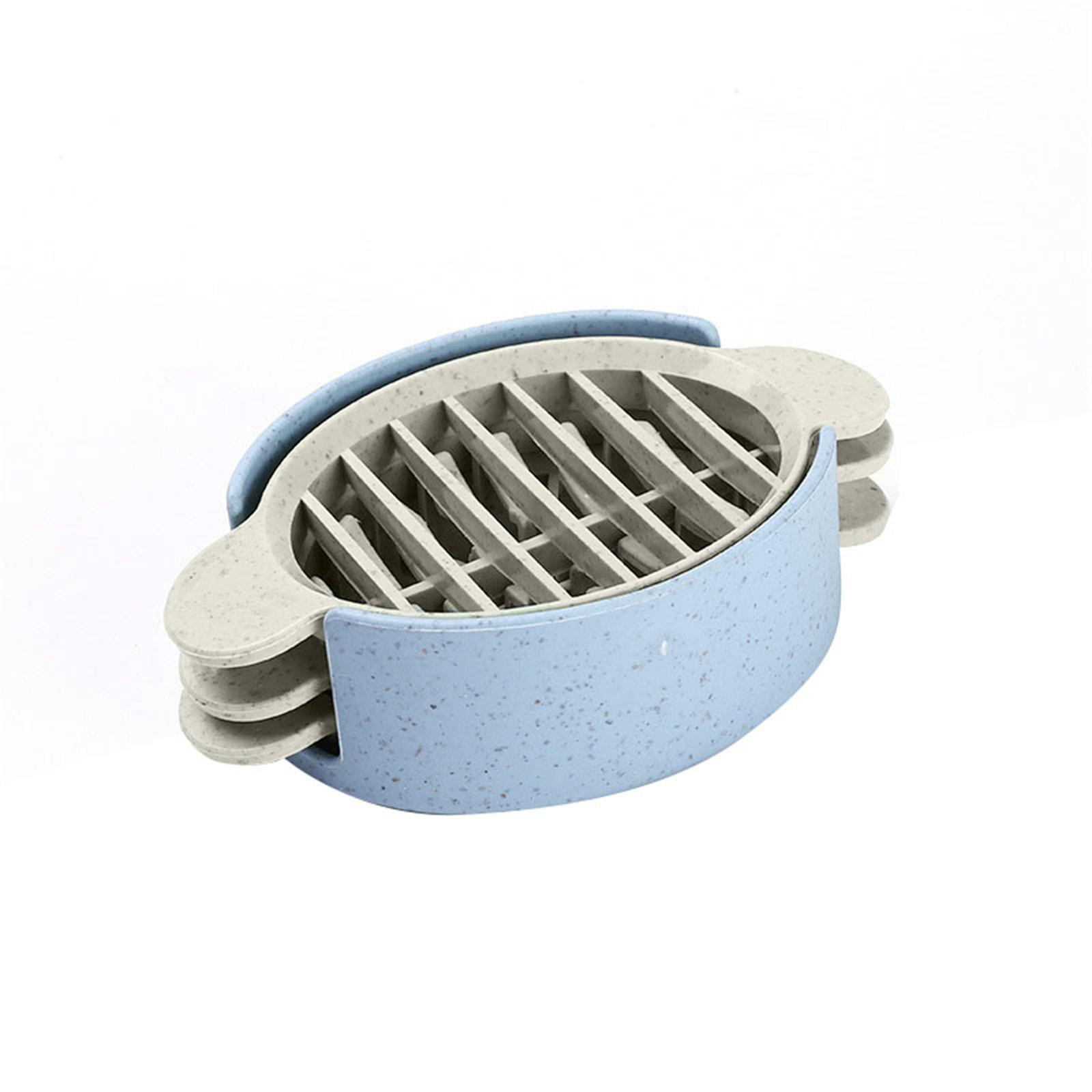 Многофункциональные инструменты для резки яиц, многофункциональные ломтерезки для яиц, резак для цветов, инструменты для кухни, обеденного бара One Size синий