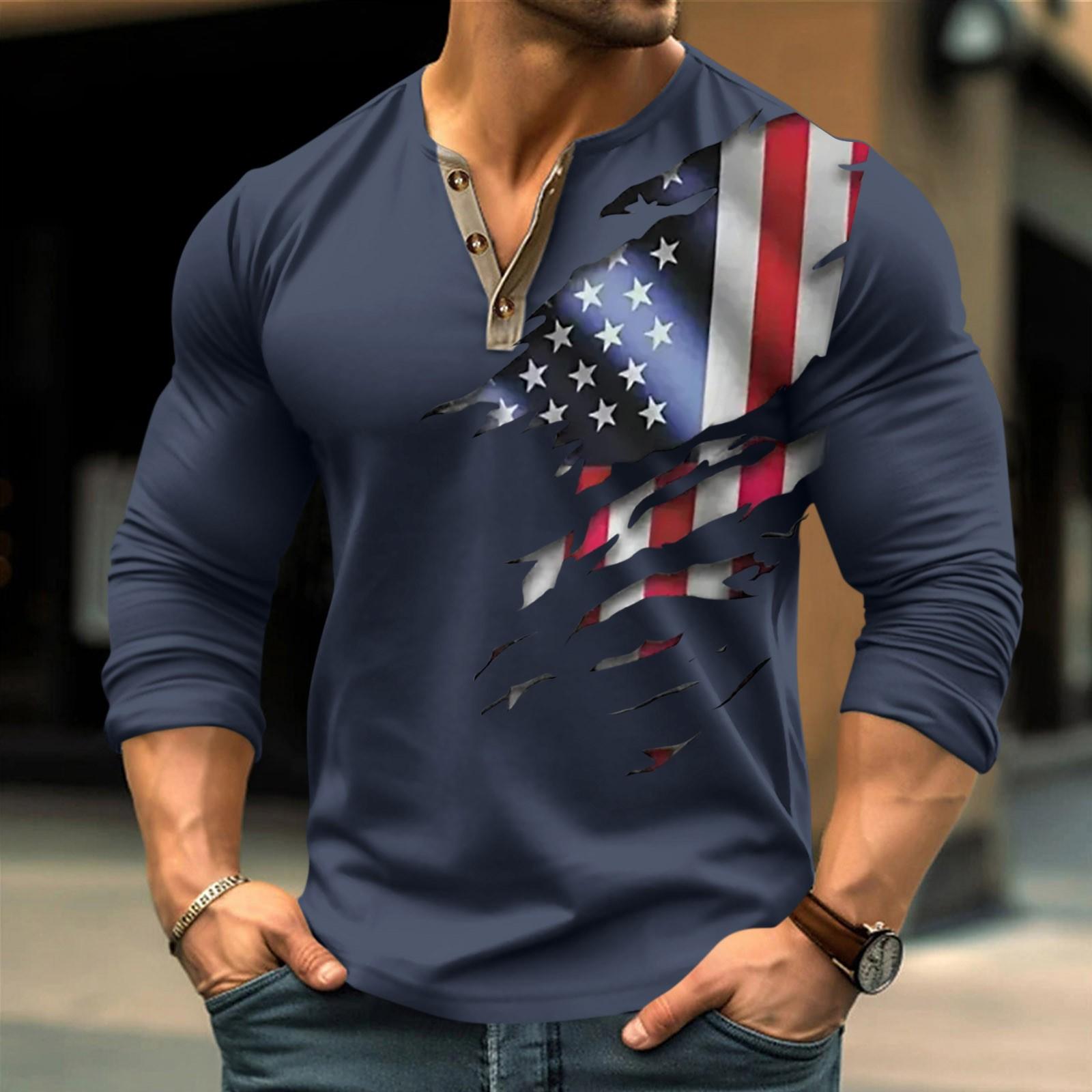 Мужская уличная винтажная модная спортивная футболка с v-образным вырезом и длинным рукавом XL тёмно-синий
Мужская уличная винтажная модная спортивная футболка с v-образным вырезом и длинным рукавом XL тёмно-синий