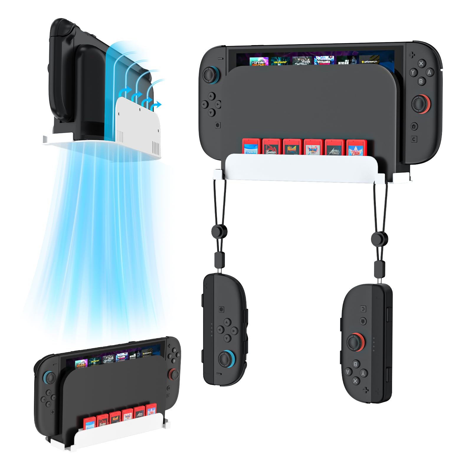 EJGAME Настенное крепление для Switch 2 для хранения Switch 2 Настенное хранение и дисплей 2 Хранение Аккуратный Устойчивый к землетрясениям Безопасный Безопасная установка Подставка, Крепление, белый
EJGAME Настенное крепление для Switch 2 для хранения Switch 2 Настенное хранение и дисплей 2 Хранение Аккуратный Устойчивый к землетрясениям Безопасный Безопасная установка Подставка, Крепление, белый