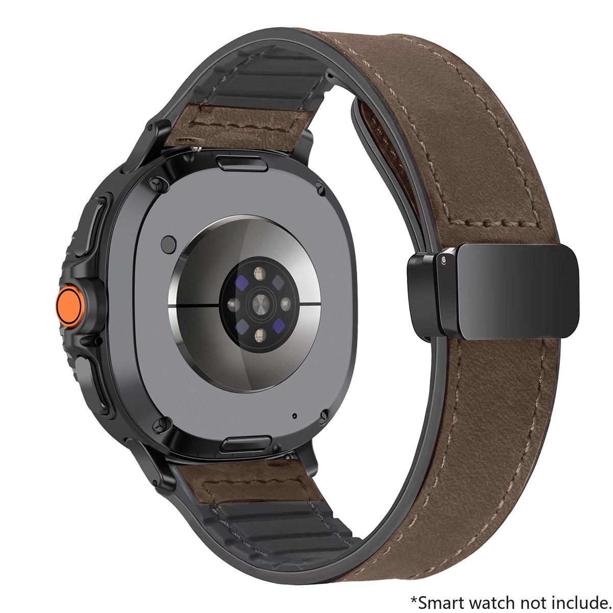 Leather Silicone Band for Samsung Galaxy Watch 8 40mm 44mm 8 Classic 46mm Watch Ultra 2025 47mm Magnetic Buckle Strap Bracelet Galaxy 7 Ultra 47mm
Leather Silicone Band for Samsung Galaxy Watch 8 40mm 44mm 8 Classic 46mm Watch Ultra 2025 47mm Magnetic Buckle Strap Bracelet Galaxy 7 Ultra 47mm