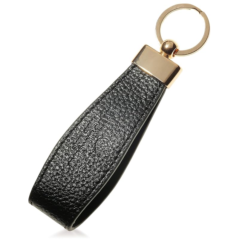 key ring genuine leather ladies strap type key leather key ring key charm key clip small smart key car / KH3 (royal black)
key ring genuine leather ladies strap type key leather key ring key charm key clip small smart key car / KH3 (royal black)