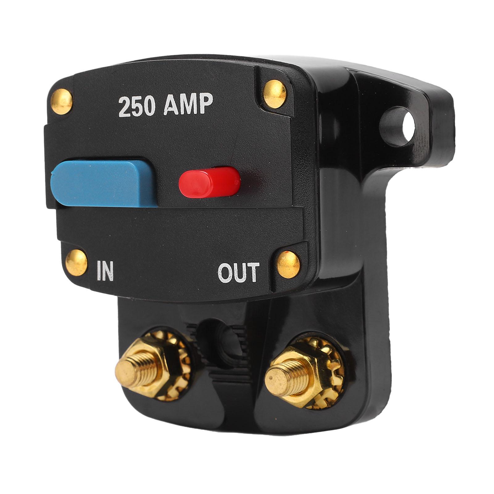 Автомобильный аудиовыключатель с ручным сбросом предохранителя, встроенный держатель инвертора для автомобильной аудиосистемы, лодки
Автомобильный аудиовыключатель с ручным сбросом предохранителя, встроенный держатель инвертора для автомобильной аудиосистемы, лодки