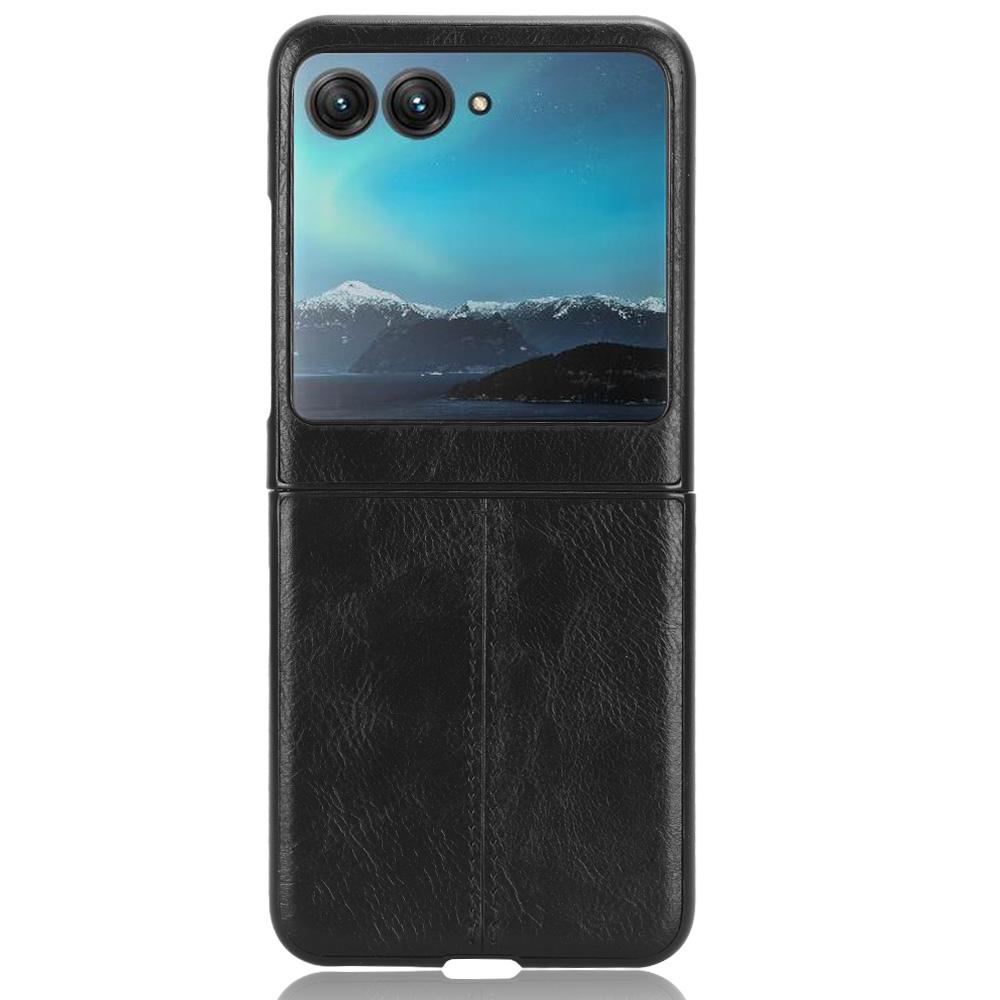For Motorola Razr 40 Ultra 5G PU Leather+Hard PC Shell Stitching Lines Ultra Thin Phone Cover Black
For Motorola Razr 40 Ultra 5G PU Leather+Hard PC Shell Stitching Lines Ultra Thin Phone Cover Black