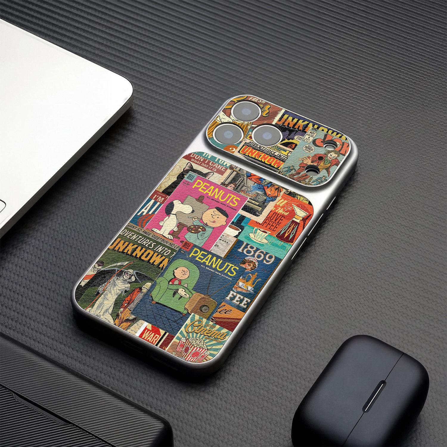 High-End Retro Poster Phone Case for Apple 17 Pro Max, 16 Pro, 15 Pro Max, 14 Pro - Drop-Proof Design 15 Pro
High-End Retro Poster Phone Case for Apple 17 Pro Max, 16 Pro, 15 Pro Max, 14 Pro - Drop-Proof Design 15 Pro