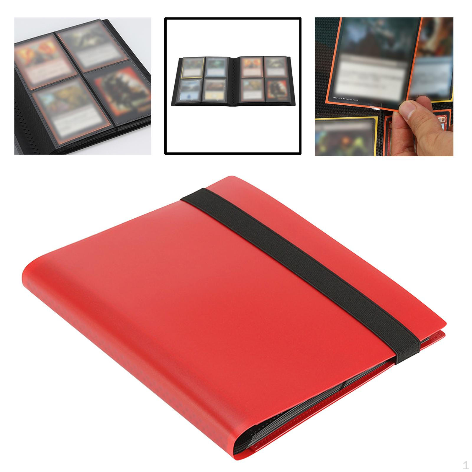 Папка для карточек, портативный чехол-держатель для хранения, вмещающий коллекционеров коллекционных карточек Red_211x176x22mm
Папка для карточек, портативный чехол-держатель для хранения, вмещающий коллекционеров коллекционных карточек Red_211x176x22mm