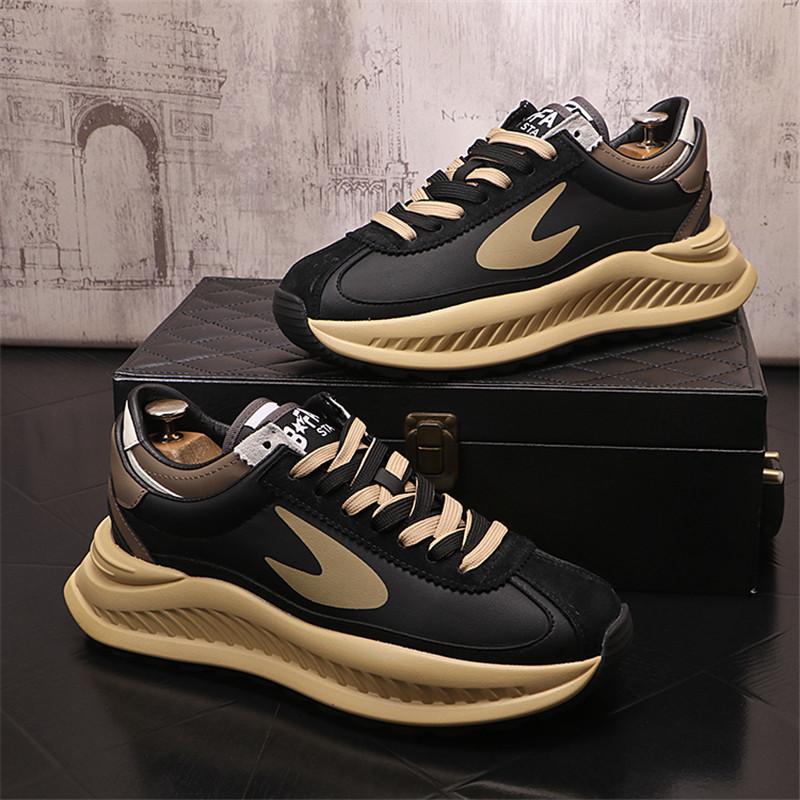 New Mens Shoes Leather Male Sneakers Casual Loafers Luxury Outdoor Running Sport Platform Skateboard Walk Trainers Flat 38
New Mens Shoes Leather Male Sneakers Casual Loafers Luxury Outdoor Running Sport Platform Skateboard Walk Trainers Flat 38