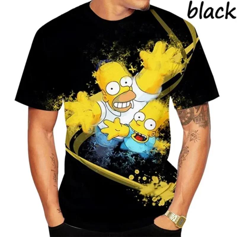 Літня футболка з графічним принтом Disney Anime Simpsons 3D Принт Футболка Повсякденна Hip Hop Harajuku Вуличний Унісекс Топи Модний Чоловічий Одяг S
Літня футболка з графічним принтом Disney Anime Simpsons 3D Принт Футболка Повсякденна Hip Hop Harajuku Вуличний Унісекс Топи Модний Чоловічий Одяг S