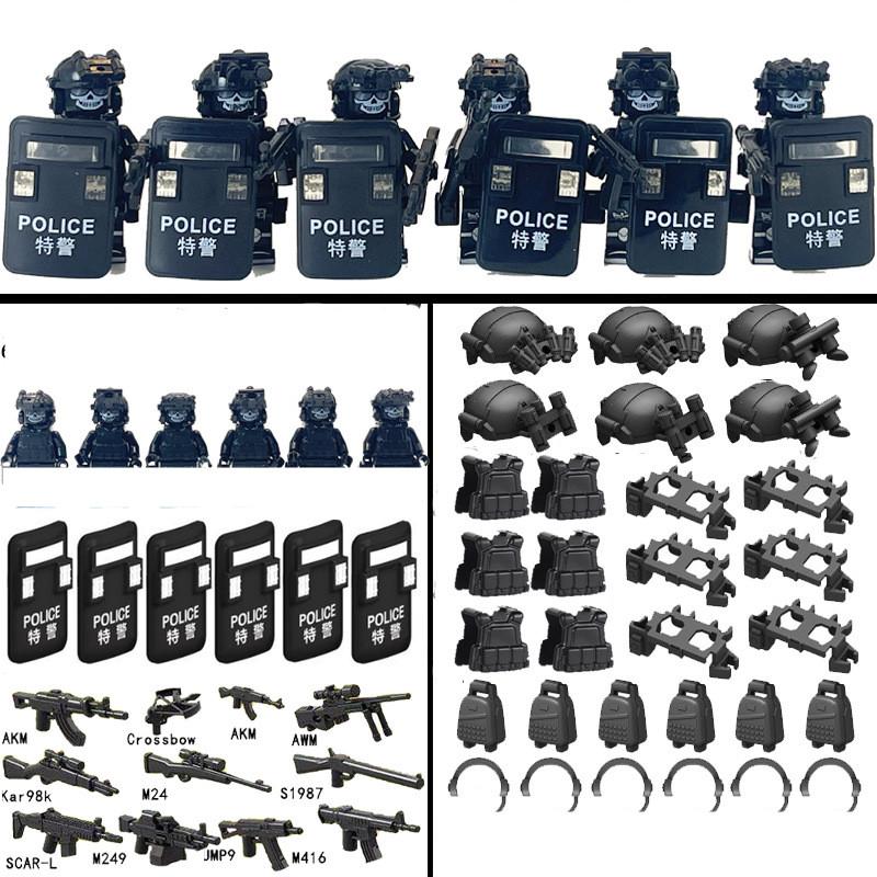 Городская полиция камуфляж Ghost Commando спецназ строительные блоки MOC современные русские солдаты фигурки военное оружие игрушка
Городская полиция камуфляж Ghost Commando спецназ строительные блоки MOC современные русские солдаты фигурки военное оружие игрушка