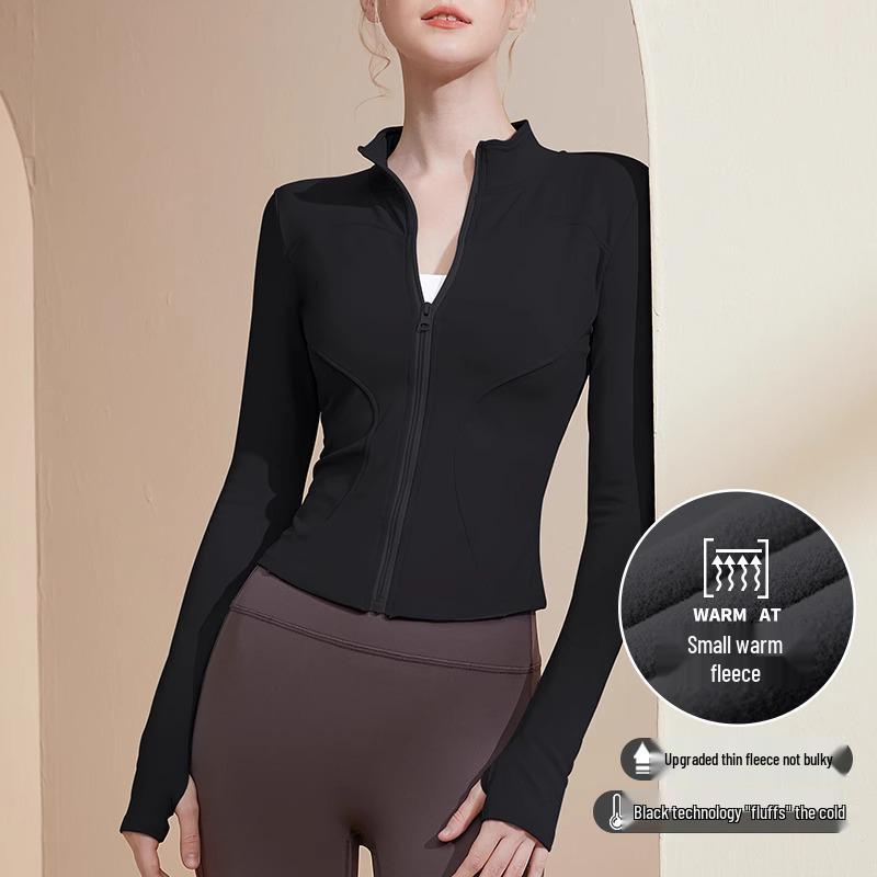 Женская флисовая фитнес-куртка облегающего кроя - Топ с длинным рукавом для бега, тренировок, пилатеса и йоги Extra Large
Женская флисовая фитнес-куртка облегающего кроя - Топ с длинным рукавом для бега, тренировок, пилатеса и йоги Extra Large