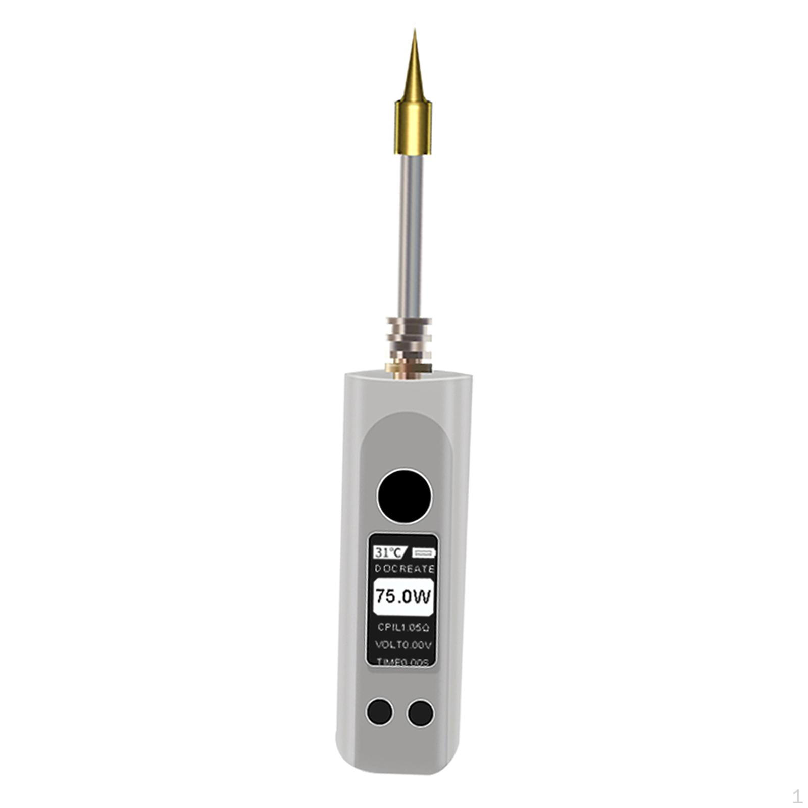 Електричний паяльник Advanced Welding LCD Screen 2500mAh USB-C Cable Portable Tool білий
Електричний паяльник Advanced Welding LCD Screen 2500mAh USB-C Cable Portable Tool білий