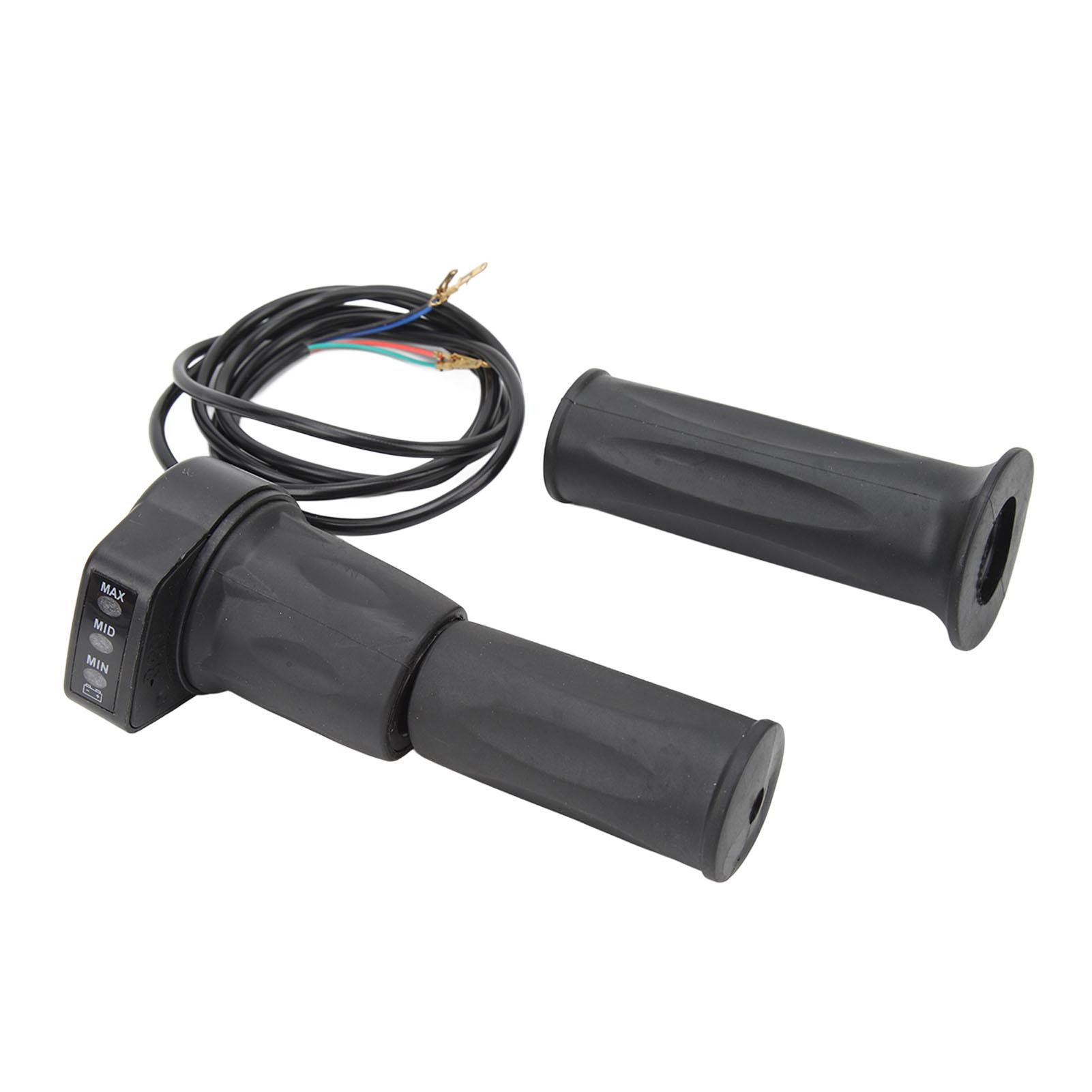 Electric Bike Throttle Grip Waterproof Twist Handlebar Accessories for Lithium Power Modification
Electric Bike Throttle Grip Waterproof Twist Handlebar Accessories for Lithium Power Modification