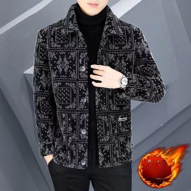 Autumn and Winter Jackets, Short Men s Wear, Fitted with Fleece and Thickened Windbreaker Coat, Warm Woolen Overcoat for Men 4XL
Autumn and Winter Jackets, Short Men s Wear, Fitted with Fleece and Thickened Windbreaker Coat, Warm Woolen Overcoat for Men 4XL