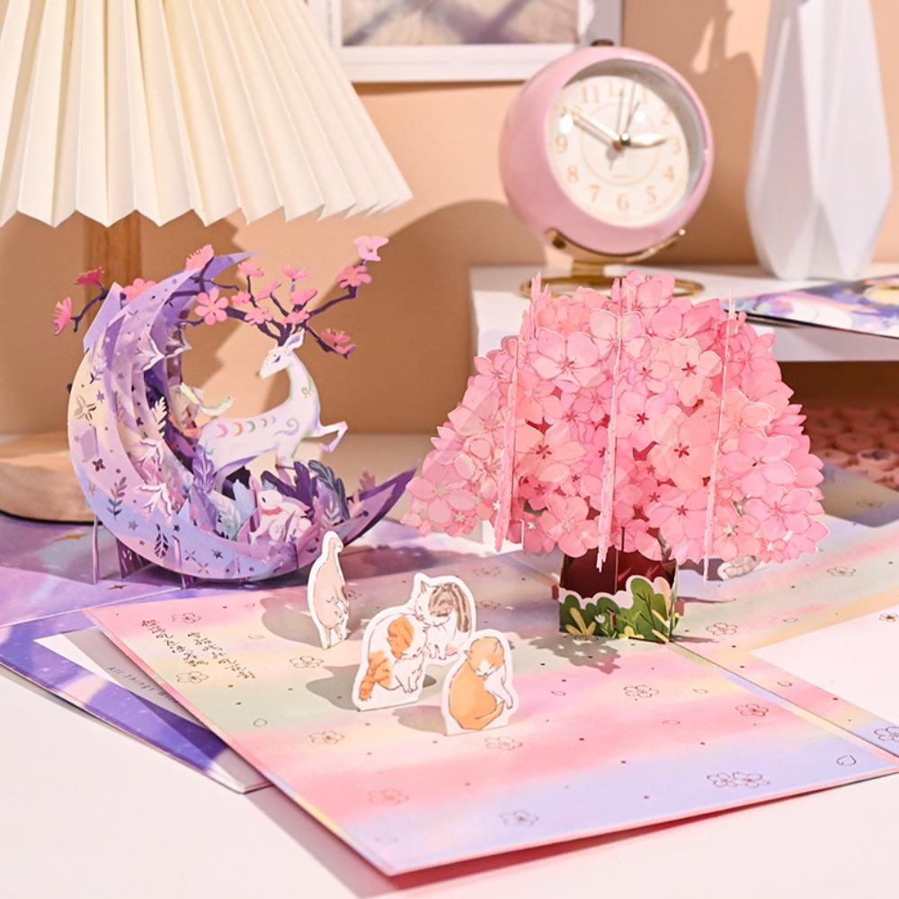 3D Pop-up поздравительные открытки Романтический стиль Открытки с благодарностью Креативная открытка на день рождения Хэллоуин чёрный
3D Pop-up поздравительные открытки Романтический стиль Открытки с благодарностью Креативная открытка на день рождения Хэллоуин чёрный