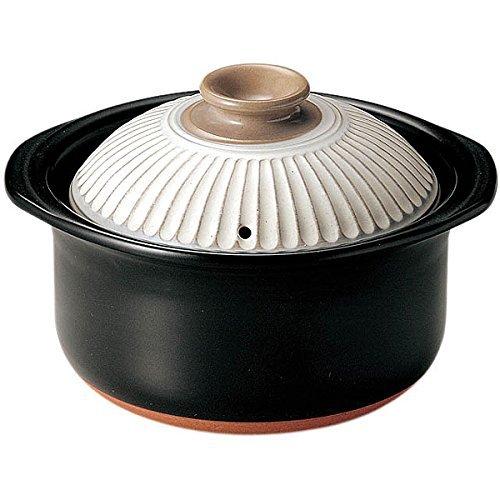 Banko Ware Ginpo Pottery Chrysanthemum Rice Pot (3-cup capacity, Kohiki finish)
Banko Ware Ginpo Pottery Chrysanthemum Rice Pot (3-cup capacity, Kohiki finish)