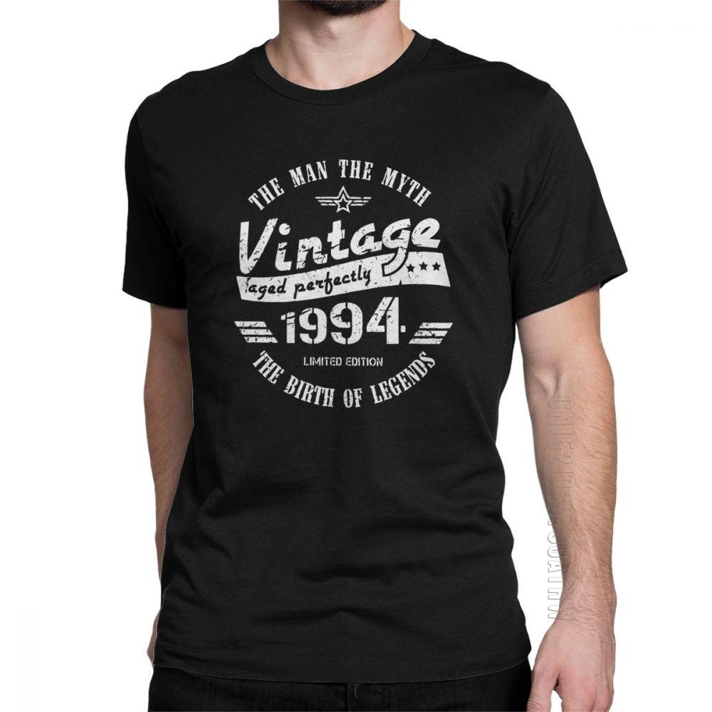 Man s Vintage 1994 25th Birthday T Shirt Gift For Men T Shirts Hip Hop Round Neck Designer Tops Pure Cotton Tees Black 3XL чорний
Man s Vintage 1994 25th Birthday T Shirt Gift For Men T Shirts Hip Hop Round Neck Designer Tops Pure Cotton Tees Black 3XL чорний