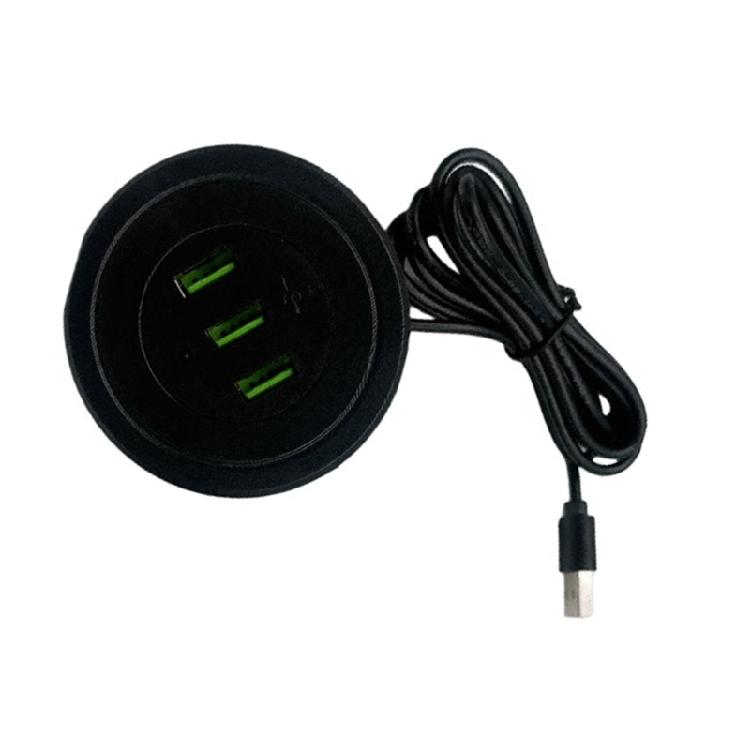 Space Saving Double USB Power Socket 2 USB 1 Type C 170CM Cable Recessed Charger For Electronic Devices Tablets Readers чорний
Space Saving Double USB Power Socket 2 USB 1 Type C 170CM Cable Recessed Charger For Electronic Devices Tablets Readers чорний