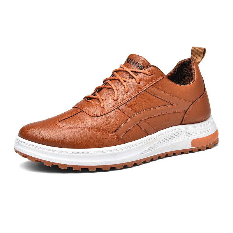 Men s Autumn Fashion PU Lace-Up Low-Top Casual Shoes 40 коричневый
Men s Autumn Fashion PU Lace-Up Low-Top Casual Shoes 40 коричневый