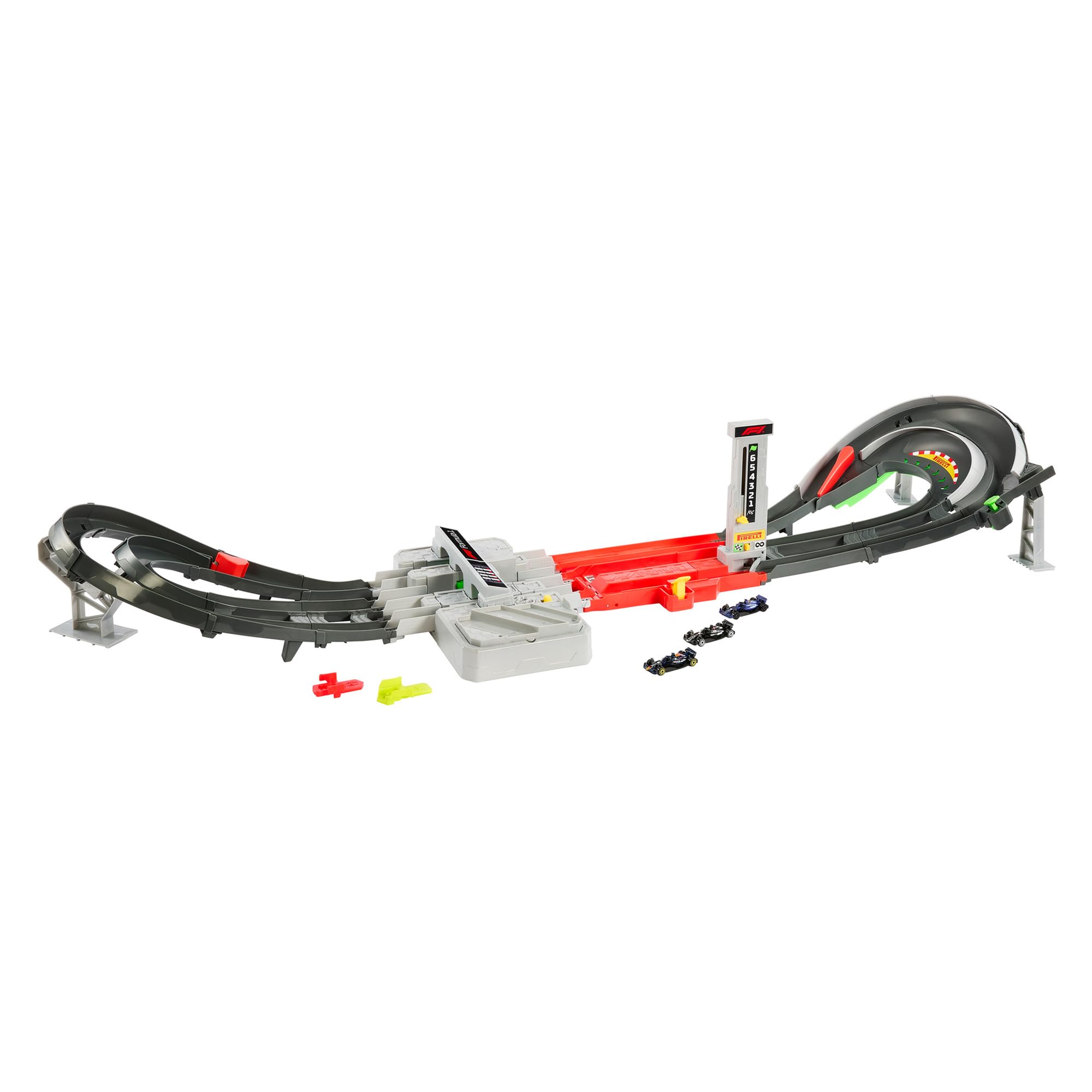 Hot Wheels Formula Grand Prix Circuit Playset with 3 Miniature Cars JDY16 1® (Ages 5+) - Multi-color
Hot Wheels Formula Grand Prix Circuit Playset with 3 Miniature Cars JDY16 1® (Ages 5+) - Multi-color