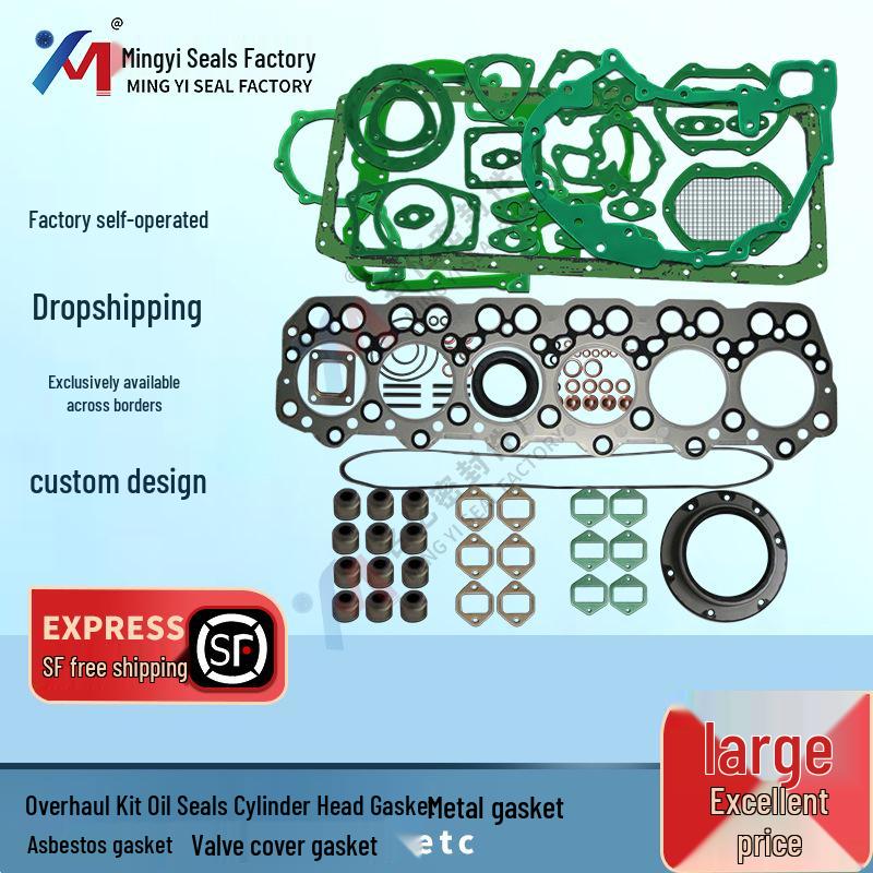VAME994769 Overhaul Kit: SK200 Excavator 6D31 Engine Head Gasket ME081541 4948cc, Mitsubishi 6D31/6D31T
VAME994769 Overhaul Kit: SK200 Excavator 6D31 Engine Head Gasket ME081541 4948cc, Mitsubishi 6D31/6D31T