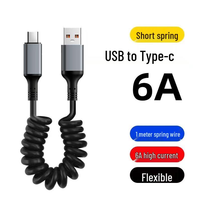 6A 120W Super Fast Charging Dual Type-C Cable for Apple, Huawei, Honor Type-C
6A 120W Super Fast Charging Dual Type-C Cable for Apple, Huawei, Honor Type-C