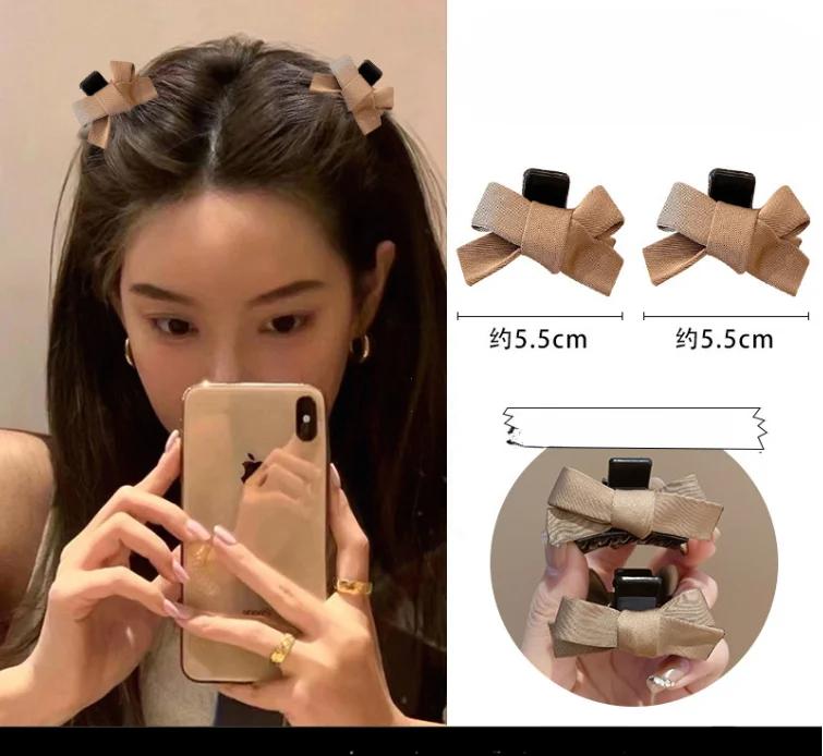 2 шт./набор Маленькая двухслойная атласная заколка-бант для волос для женщин, девушек, корейская милая, черная, красная, заколка-краб для челки, заколки для волос, аксессуары для волос
2 шт./набор Маленькая двухслойная атласная заколка-бант для волос для женщин, девушек, корейская милая, черная, красная, заколка-краб для челки, заколки для волос, аксессуары для волос