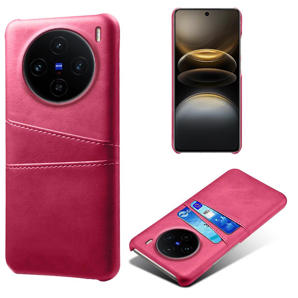 For vivo X100 5G Case Dual Card Slots PU Leather + Hard PC Phone Cover H
For vivo X100 5G Case Dual Card Slots PU Leather + Hard PC Phone Cover H