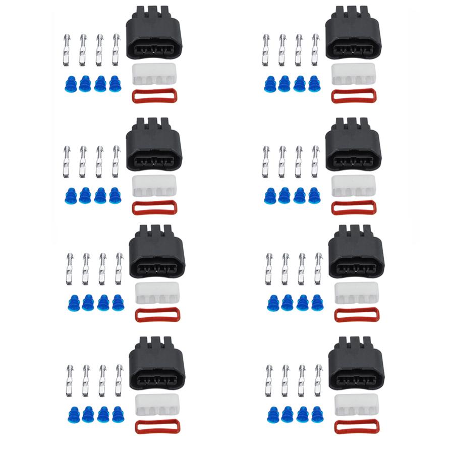 Комплект разъемов для свечей зажигания, 8 шт., для 90980-11885 Toyota Lexus Camry Yaris
Комплект разъемов для свечей зажигания, 8 шт., для 90980-11885 Toyota Lexus Camry Yaris