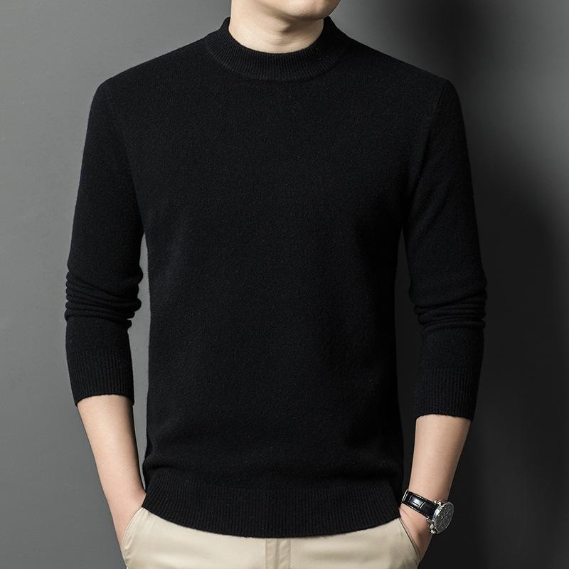 Men s Sweater High-end Casual Semi-turtleneck Winter Bottoming Knitted Sweater Sweater 165
Men s Sweater High-end Casual Semi-turtleneck Winter Bottoming Knitted Sweater Sweater 165