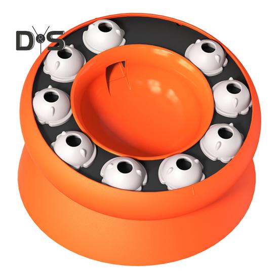 Медленная кормушка для кошек, приподнятая игрушка-головоломка для кошек, вращающаяся интерактивная миска для раздачи лакомств для кошек, живущих в помещении оранжевый
Медленная кормушка для кошек, приподнятая игрушка-головоломка для кошек, вращающаяся интерактивная миска для раздачи лакомств для кошек, живущих в помещении оранжевый
