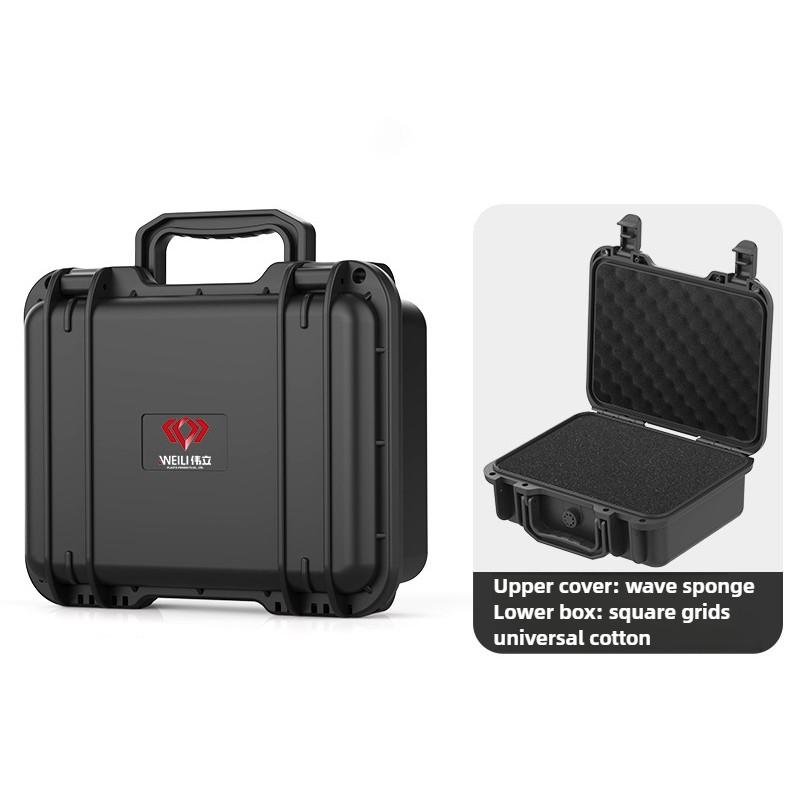 Portable Tool Box Multi-functional Hardware Tool Storage Case Waterproof Safety Protector Tools Case Organizer Box with Sponge чорний
Portable Tool Box Multi-functional Hardware Tool Storage Case Waterproof Safety Protector Tools Case Organizer Box with Sponge чорний