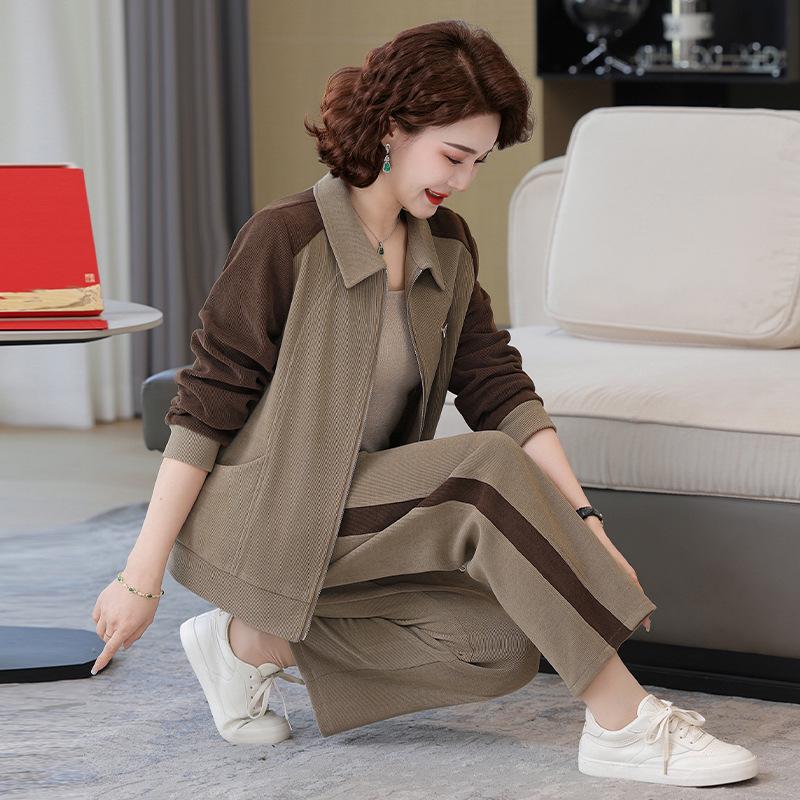 Spring New Loose Casual Two-Piece Sportswear Set for Middle-Aged and Elderly Women XL (90-110 kg)
Spring New Loose Casual Two-Piece Sportswear Set for Middle-Aged and Elderly Women XL (90-110 kg)