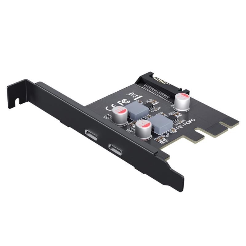 PCIE To Type-C 2 Port Pansion Card PCIE iser Fast Charging PD 20W Type C apter Card for /Huawei-
PCIE To Type-C 2 Port Pansion Card PCIE iser Fast Charging PD 20W Type C apter Card for /Huawei-