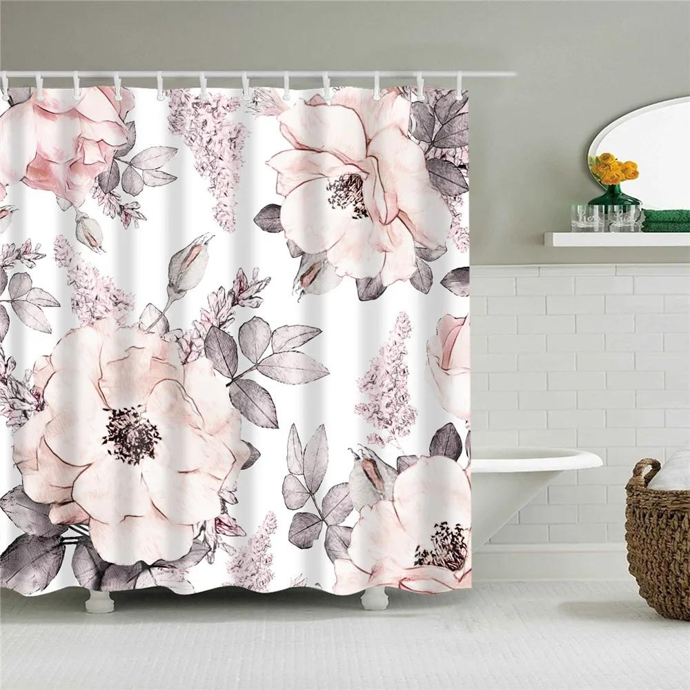 Flower Tropical Plants Palm Trees Floral Shower Curtain Bathroom Set Waterproof Polyester Bath Curtain With Hooks W90*H180(CM)-1 Pcs
Flower Tropical Plants Palm Trees Floral Shower Curtain Bathroom Set Waterproof Polyester Bath Curtain With Hooks W90*H180(CM)-1 Pcs