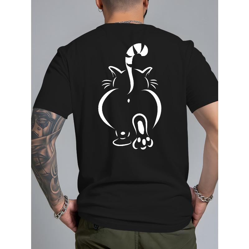 European Size Men s Bright Yellow Cat Back Print T-Shirt - Playful Geometric Design, Breathable Short Sleeve Crew Neck Summer Top for Beach Vacation = 4XL чорний
European Size Men s Bright Yellow Cat Back Print T-Shirt - Playful Geometric Design, Breathable Short Sleeve Crew Neck Summer Top for Beach Vacation = 4XL чорний