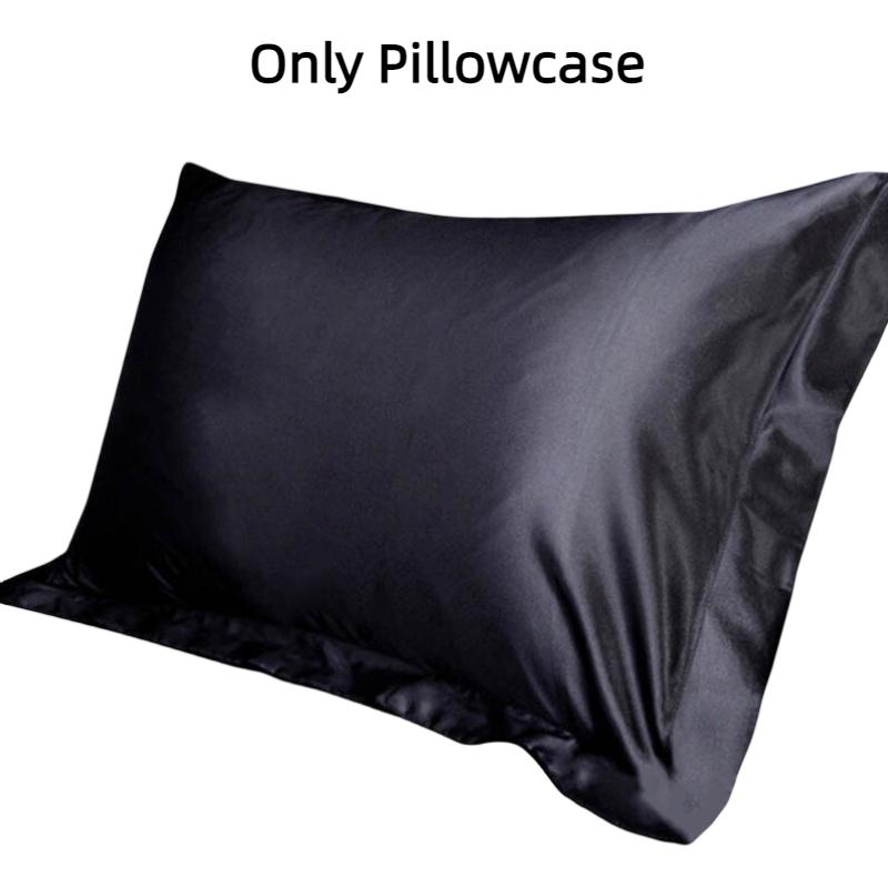 Сатиновая летняя гладкая шелковая наволочка однотонная наволочка постельный декор комната чёрный
Сатиновая летняя гладкая шелковая наволочка однотонная наволочка постельный декор комната чёрный