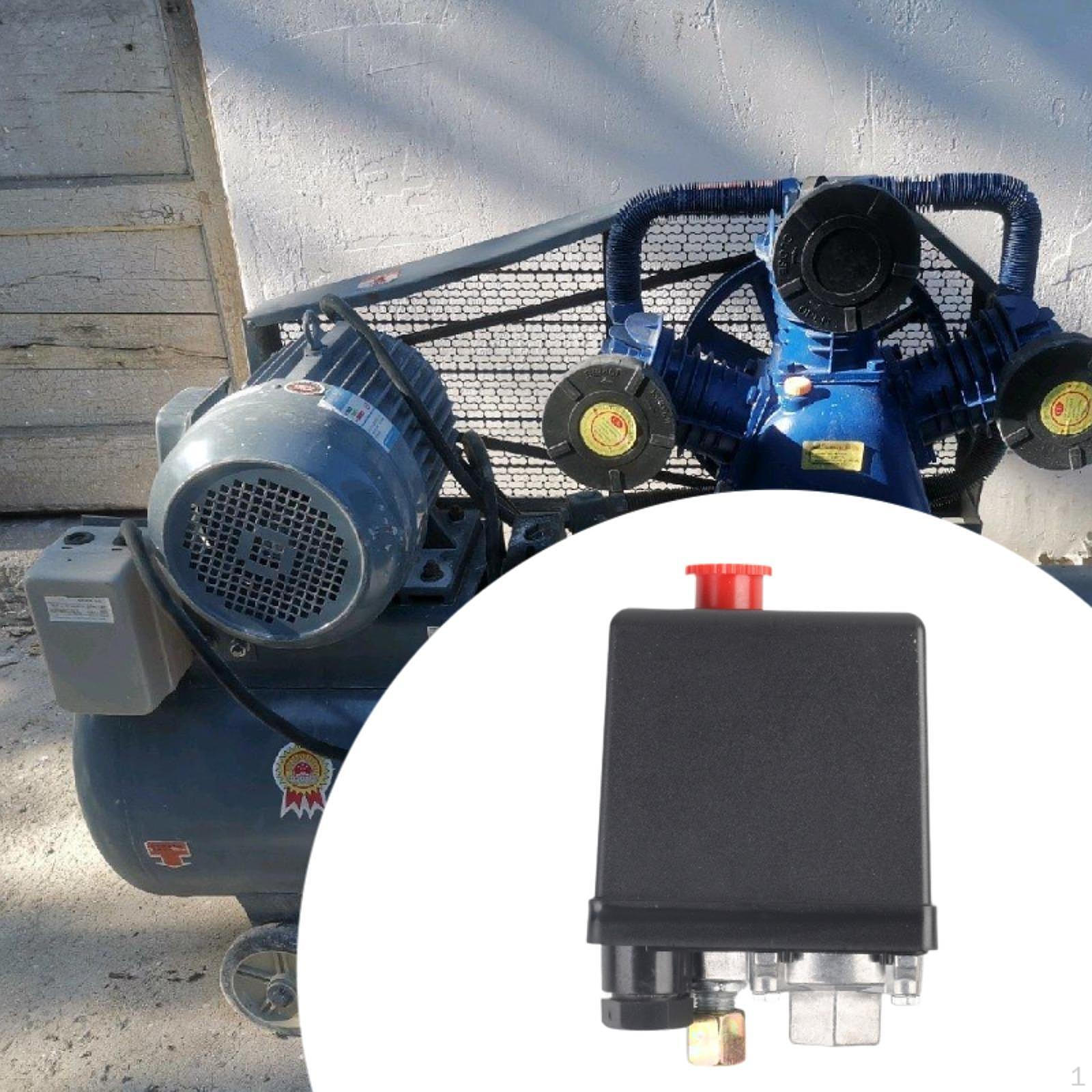 Air Compressor Control Valve, Pressure Switch, 90-120PSI Regulator Home Gold Bolt
Air Compressor Control Valve, Pressure Switch, 90-120PSI Regulator Home Gold Bolt