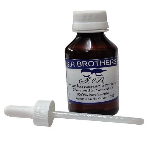 S.R Brothers Frankincense Serrata (Boswellia Serrata) Pure & Natural Therapeutic Grade Essential Oil Plastic with Dropper 10ml
S.R Brothers Frankincense Serrata (Boswellia Serrata) Pure & Natural Therapeutic Grade Essential Oil Plastic with Dropper 10ml