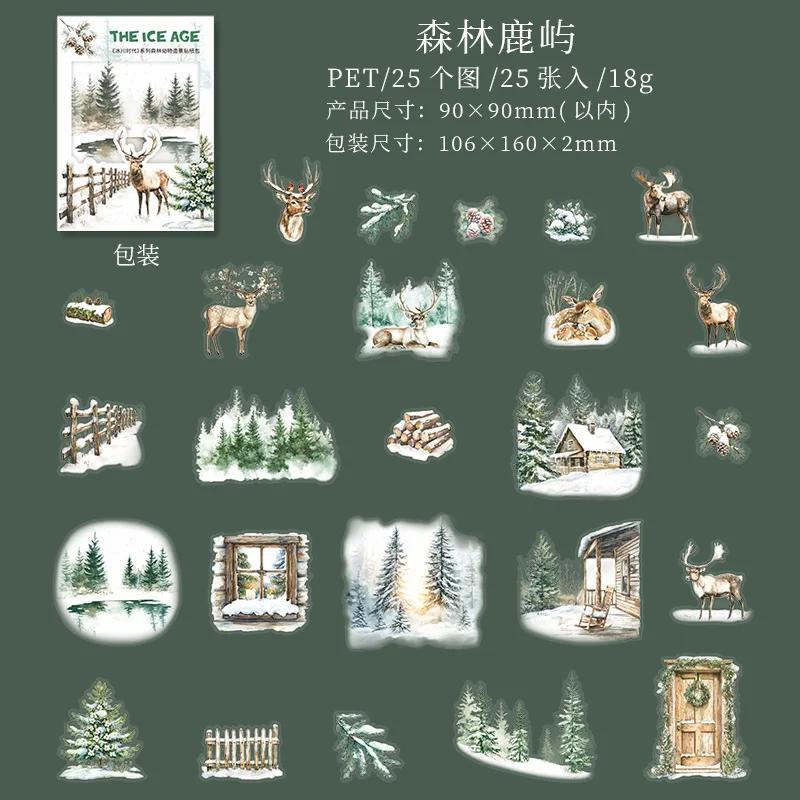 Mr. Paper, Winter Forest Themed Snow Animal Stickers, Scrapbook Notebooks, Phone Cases, Diary Decoration Stationery Stickers
Mr. Paper, Winter Forest Themed Snow Animal Stickers, Scrapbook Notebooks, Phone Cases, Diary Decoration Stationery Stickers