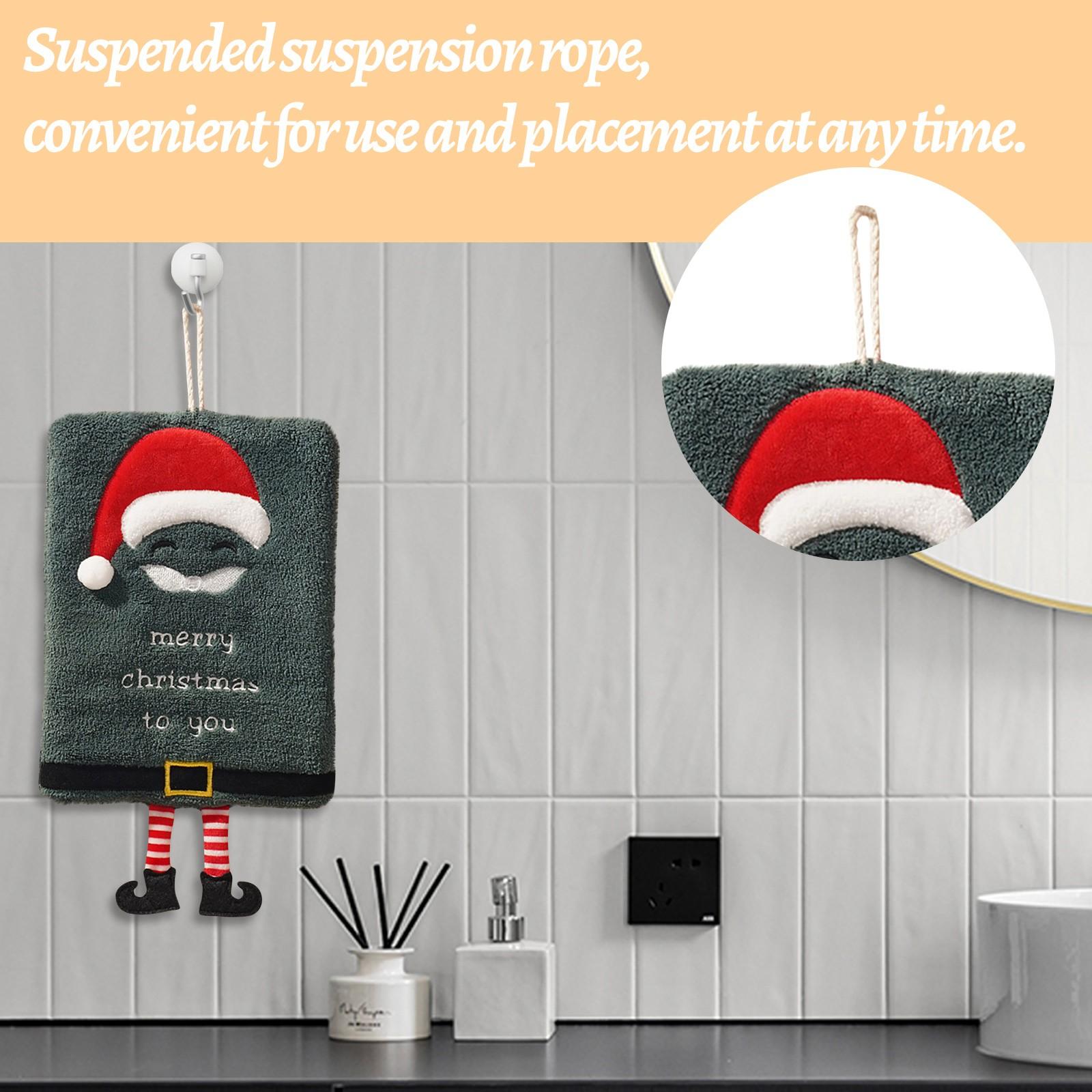 Різдвяний рушник для рук Навісний товстий кораловий флісовий рушник Кухонний абсорбуючий швидковисихаючий ганчірковий рушник для рук з мультфільмом One Size
Різдвяний рушник для рук Навісний товстий кораловий флісовий рушник Кухонний абсорбуючий швидковисихаючий ганчірковий рушник для рук з мультфільмом One Size